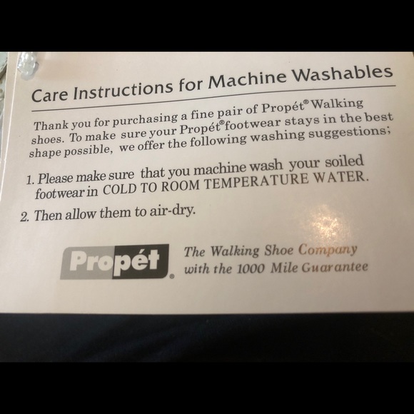 Propet 8 Wide 🆕 Washable Full Grain Leather Swift shoe zip closure washable - Picture 15 of 15